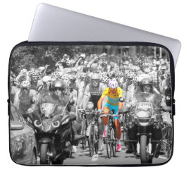 Housse Pour Ordinateur Portable Tour de France Jaune Jersey Peloton Course cyclist
