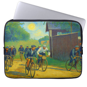 Housse Pour Ordinateur Portable Tour de France Première Course 1903 van Gogh Redux