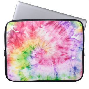 Housse Pour Ordinateur Portable Tourbillons d'été : Pastel Cravate-Motif