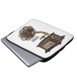 Housse Pour Ordinateur Portable Tourne-disque dessin animé