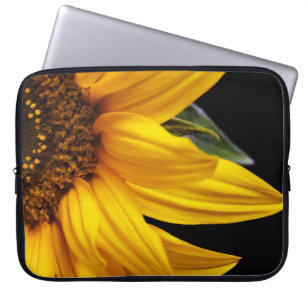 Housse Pour Ordinateur Portable Tournesols - blanc de modèle customisé par