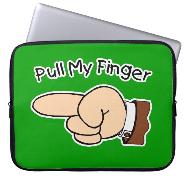 Housse Pour Ordinateur Portable Traction verte mon sac/douille de l'électronique (Devant)