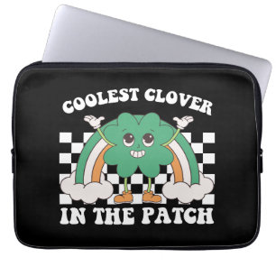 Housse Pour Ordinateur Portable Trèfle le plus cool du patch St Patrick's Day