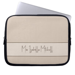 Housse Pour Ordinateur Portable Trend Color Soft Taupe Ordinateur Portable