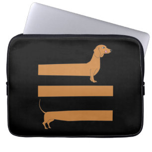 Housse Pour Ordinateur Portable Très long Dachshund drôle