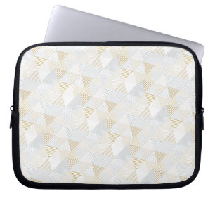 Housse Pour Ordinateur Portable Triangles Motif 3