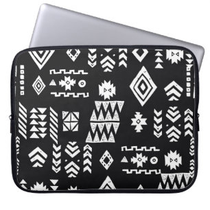 Housse Pour Ordinateur Portable Tribal géométrique : arrière - plan élégant sans c