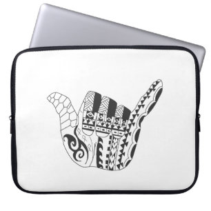Housse Pour Ordinateur Portable Tribal, surf
