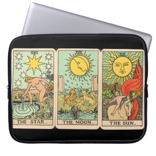 Housse Pour Ordinateur Portable Trio de la carte Tarot vintage