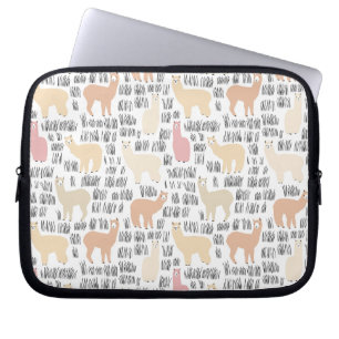Housse Pour Ordinateur Portable Troupeau de motif d'alpaga