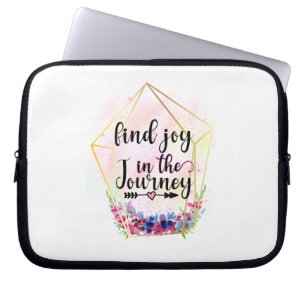 Housse Pour Ordinateur Portable Trouvez La Joie Dans Le Voyage