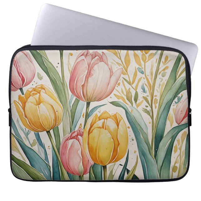 Housse Pour Ordinateur Portable Tulip Reverie (Devant)