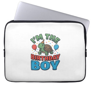 Housse Pour Ordinateur Portable Turtle garçon d'anniversaire conception de chemise