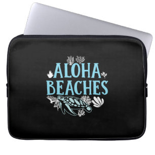 Housse Pour Ordinateur Portable Turtle Lover Plages Aloha