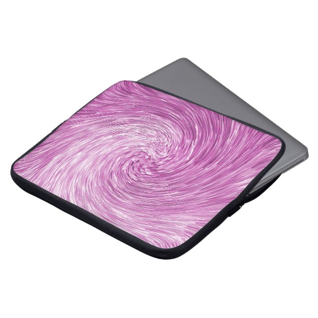 Housse Pour Ordinateur Portable Twirl rose....... (Devant haut)