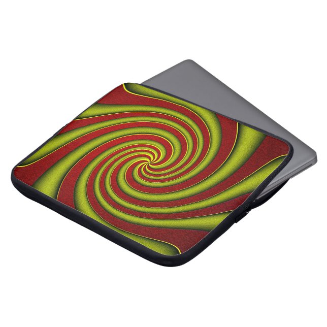 Housse Pour Ordinateur Portable Twirlin' Leaf.... (Devant haut)