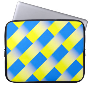Housse Pour Ordinateur Portable Ukraine bleue et jaune Inspiration de la paix anti