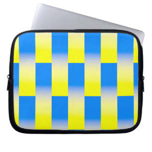 Housse Pour Ordinateur Portable Ukraine bleue et jaune Inspiration de la paix anti