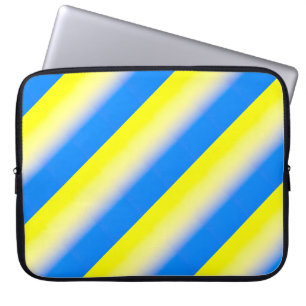 Housse Pour Ordinateur Portable Ukraine bleue et jaune Inspiration de la paix anti