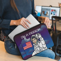 Un astronaute sur la lune Un garçon de l'espace ex