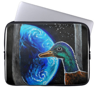 Housse Pour Ordinateur Portable Un canard envoyé dans l'espace extra-atmosphérique