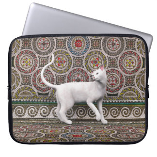 Housse Pour Ordinateur Portable Un chat sur la manche de l'ordinateur portable en 