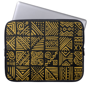 Housse Pour Ordinateur Portable Un clash africain : une tribu ethnique sans coutur