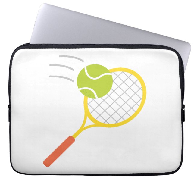 Housse Pour Ordinateur Portable un joueur de tennis (Devant)