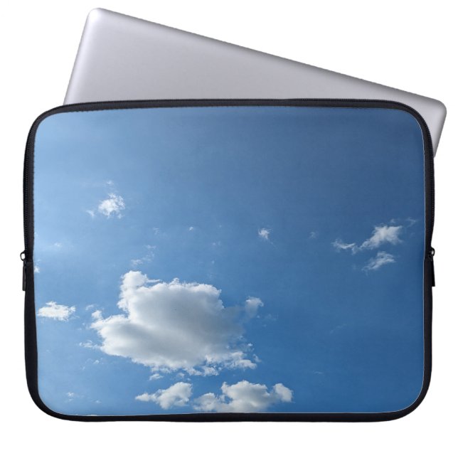 Housse Pour Ordinateur Portable Un nuage simple (Devant)