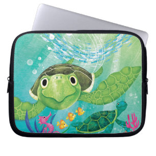 Housse Pour Ordinateur Portable Une délivrance de tortue de mer