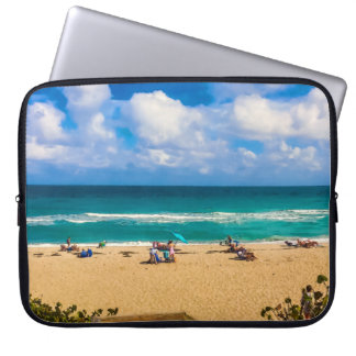 Housse Pour Ordinateur Portable Une journée à la plage