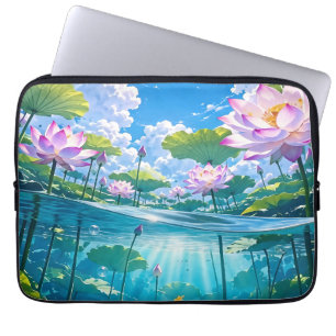 Housse Pour Ordinateur Portable Une mélodie rafraîchissante 034