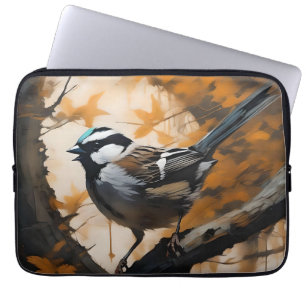 Housse Pour Ordinateur Portable Une Serenade de Robin dans la Canopée,