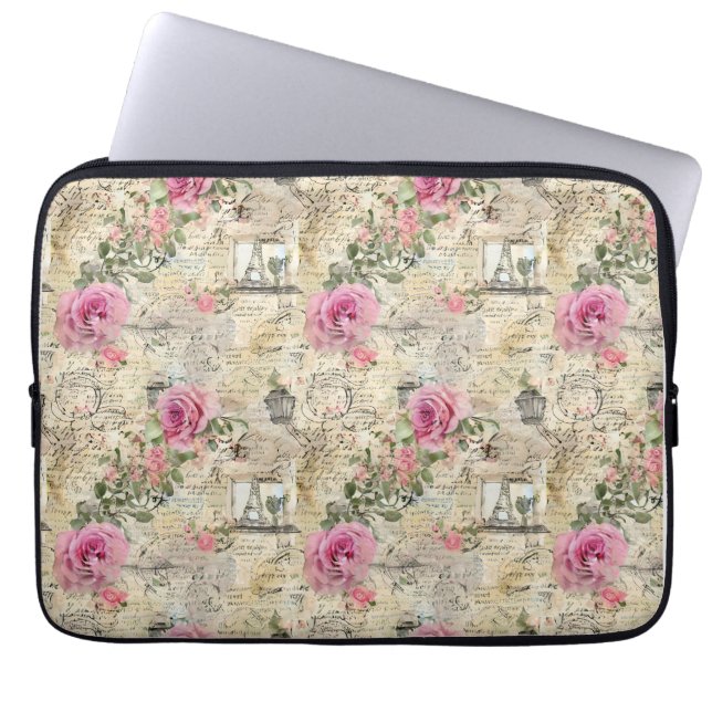 Housse Pour Ordinateur Portable Une série de dessins éphémères français 1 (Devant)