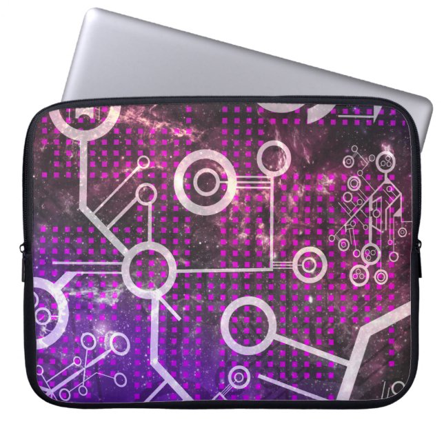 Housse Pour Ordinateur Portable Univers numérique (Devant)