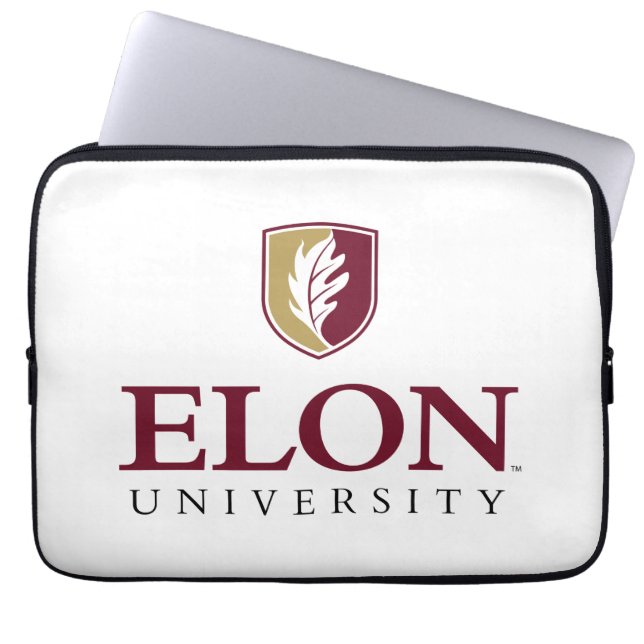Housse Pour Ordinateur Portable Université Elon (Devant)