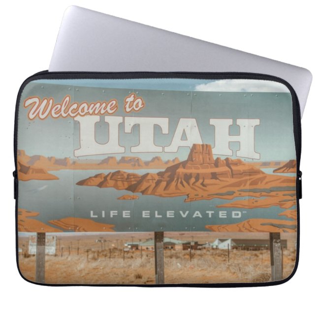 Housse Pour Ordinateur Portable Utah Life Eleved (Devant)