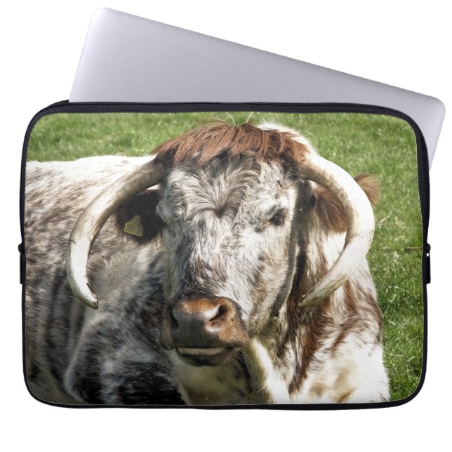 HOUSSE POUR ORDINATEUR PORTABLE VACHE (Devant)