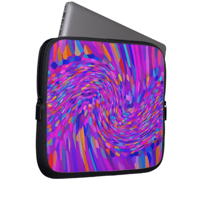 Housse Pour Ordinateur Portable Vague de couleur (Devant droit)