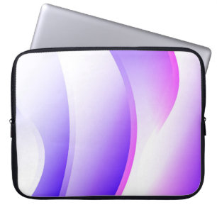 Housse Pour Ordinateur Portable Vagues créatives. Style de technologie futuriste