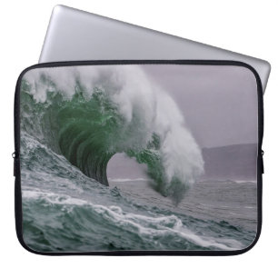 HOUSSE POUR ORDINATEUR PORTABLE VAGUES MARITIMES