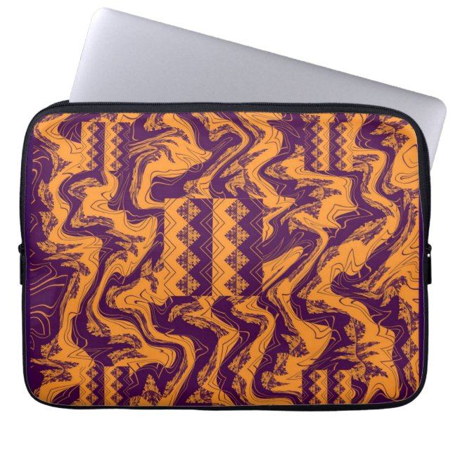 Housse Pour Ordinateur Portable Vagues Tebeb (Devant)