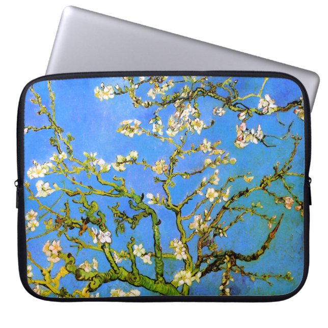 Housse Pour Ordinateur Portable Van Gogh : Branches d'arbre se développantes (Devant)