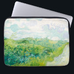 Housse Pour Ordinateur Portable Van Gogh. Green Blé Fields Auvers. Impressionnisme<br><div class="desc">Manche portable Van Gogh "Green Wheat Fields,  Auvers".</div>