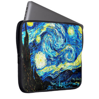 Housse Pour Ordinateur Portable Van Gogh - Nuit étoilée