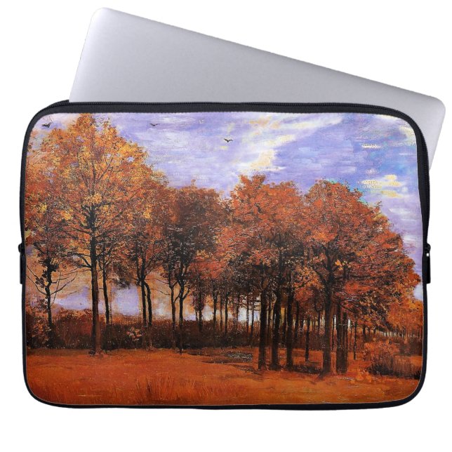 Housse Pour Ordinateur Portable Van Gogh - Paysage d'automne, (Devant)