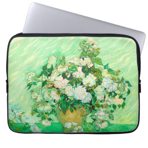 Housse Pour Ordinateur Portable Van Gogh White Roses