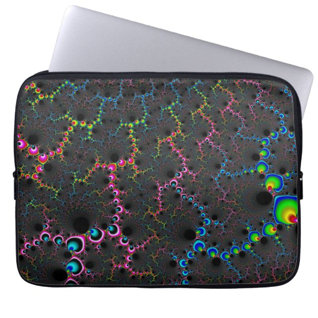 Housse Pour Ordinateur Portable Veines - Art Fractal (Devant)