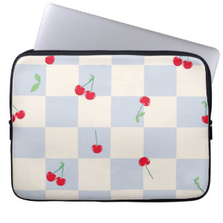 Housse Pour Ordinateur Portable Vérifications de délice de cerise