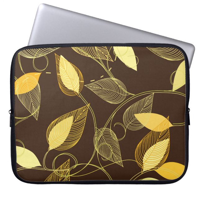 Housse Pour Ordinateur Portable Versatile sans fil : Conception Motif Abstraite. (Devant)